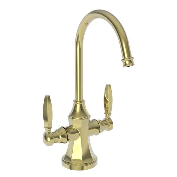 Newport Brass Hot & Cold Water Dispenser in Polished Brass Uncoated (Living) 1200-5603-03N - main